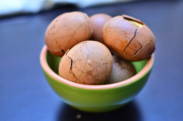 chinese tea eggs.