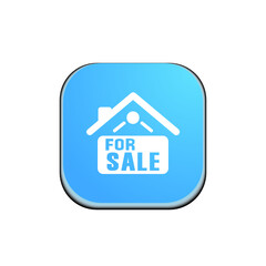 Poster - Home for Sale -  Button