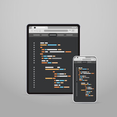 tablet and smartphone screns cross platform application development adaptive user interface responsi