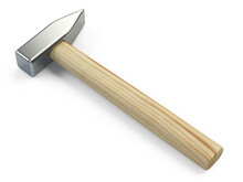 Mew Big Hammer With A Wooden Handle.