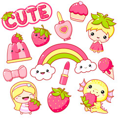 Sticker - Strawberry collection