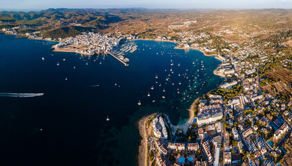 Canvas Print - San Antonio de Portmany, Ibiza. Spain.