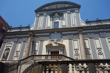 Wall Mural - Basilica of San Paolo Maggiore in Naples