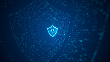 cyber security concept.