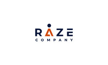 Illustration Vector Graphic Logo Designs. Simple Logotype, Word Mark For Raze With Letter A As Icon