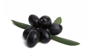 Poster - fresh olives isolated