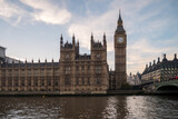 Fototapeta Londyn - Big Ben Clock sunset