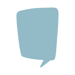 Sticker - speech bubbles on white background