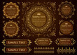 © sakedon - set of vintage design elements for design