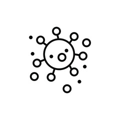 Virus and bacteria vector icon collection