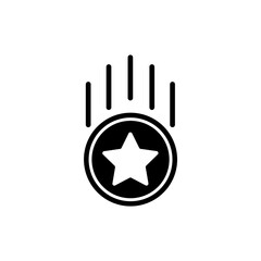 Loyalty program icon, bonus program for customers, isolated on a white background