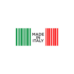 Wall Mural - Italian product emblem logo design template