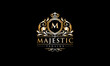 Majestic Logo - Luxury Monogram - Royal Initial Letter Crest Template
