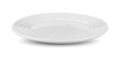 © tanadtha - ceramic white plate isolated on white background