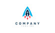 © Murnifine - Rocket vector design. logo templates mean the future, technology and growth, trust