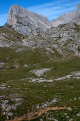 Sticker - Mountain landscape in North Spain