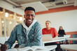 © Jacob Lund - African student sitting in classroom