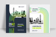 © wheeliemonkey - City Background Business Book Cover Design Template
