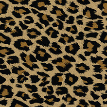 Modern Leopard Skin Seamless Pattern Design