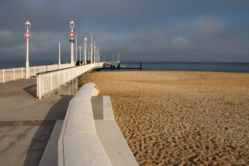 atlantic coast in arcachon (france)