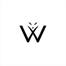 Letter W Wolf  Logo Design. W Wolf  Logo Vector Icon Design. Initial W Wolf  Logo Design Vector Template.
