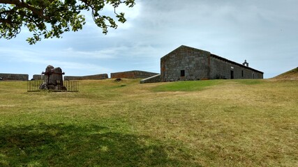 Wall Mural - old barn in the field