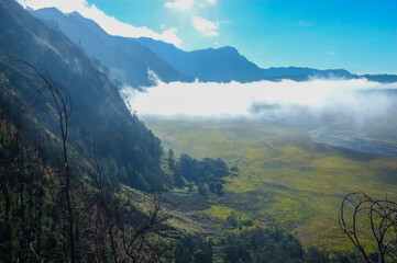 view in the mountain