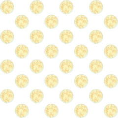 Poster - moons full night pattern background