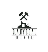 Coal Mine Logo Icon