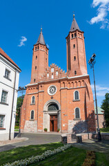 Wall Mural - Cathedral Basilica of the Assumption of the Blessed Virgin Mary in Plock, Poland