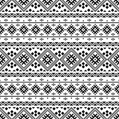 Wall Mural - Tribal aztec seamless pattern