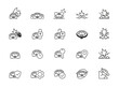 © ferart88 - minimal car insurance line icon set