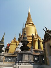 Golden stupa at Wat Phra Kaew.