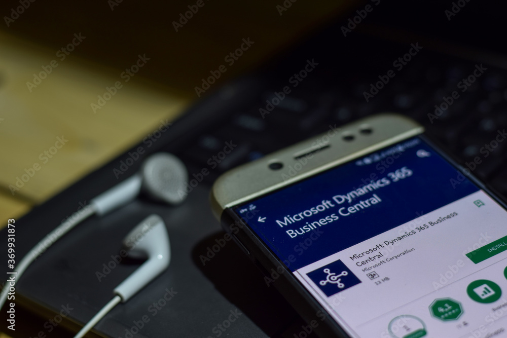 Microsoft Dynamics 365 Business Central dev application on Smartphone ...