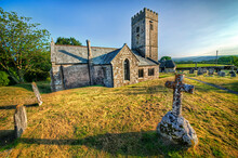 Church Of Buckland In The Moor In Devon, England