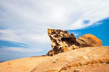 Wall Mural - Remarkable Rocks viewed from the lookout on a day, Flinders Chase National Park, South Australia