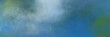 © Eigens - stunning vintage abstract painted background with blue chill, teal blue and pastel blue colors and space for text or image. can be used as horizontal header or banner orientation