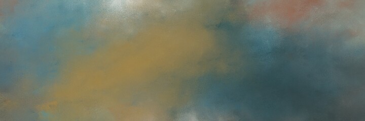 Poster - beautiful vintage abstract painted background with dim gray, dark slate gray and light slate gray colors and space for text or image. can be used as header or banner