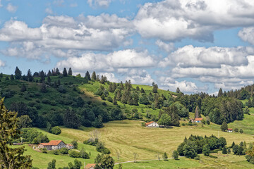 Sticker - Paysage des Vosges.