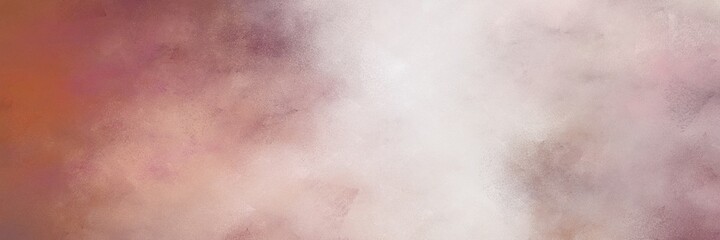 Poster - beautiful abstract painting background graphic with pastel gray, silver and sienna colors and space for text or image. can be used as horizontal background graphic