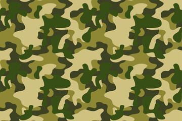 Full seamless abstract military camouflage skin pattern vector for decor and textile. Army masking design for hunting textile fabric printing and wallpaper. Design for fashion and home design.