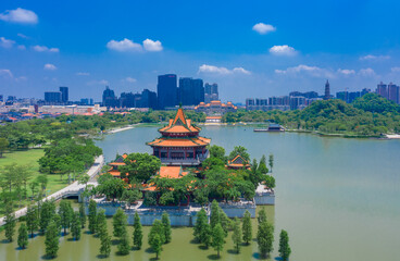 Wall Mural - Shunfeng Mountain Park, Foshan City, Guangdong Province, China