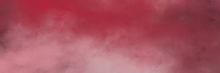 Poster - decorative vintage abstract painted background with dark moderate pink, rosy brown and indian red colors and space for text or image. can be used as horizontal background texture