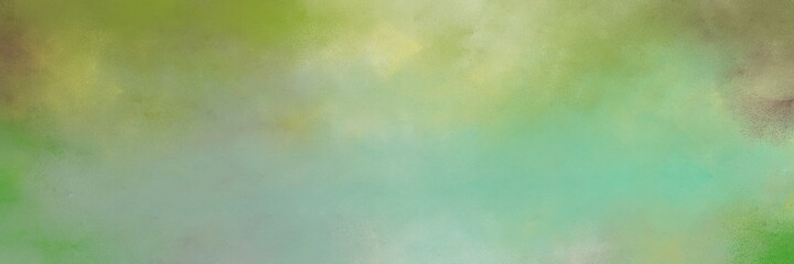 Poster - amazing dark sea green, olive drab and tan color background with space for text or image. vintage texture, distressed old textured painted design. can be used as postcard or poster