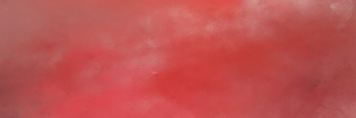 Poster - decorative vintage abstract painted background with moderate red and pale violet red colors and space for text or image. can be used as horizontal header or banner orientation