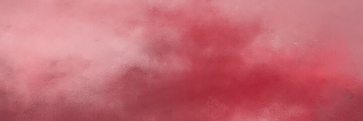 Poster - stunning abstract painting background graphic with indian red, dark moderate pink and pastel magenta colors and space for text or image. can be used as horizontal header or banner orientation