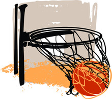 Basketball Ball Vector Illustration