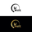 © Jojo* - music studio logo icon vector isolated