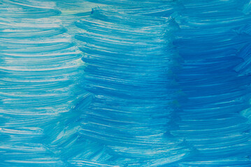 Sticker - blue painted background texture