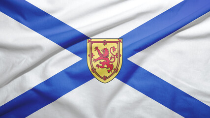 Nova Scotia province of Canada flag